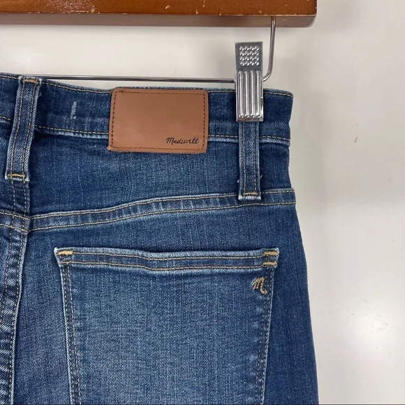 Madewell 10" High-Rise Skinny Jeans Hayes Wash Women's Size 26 - Picture 5 of 11
